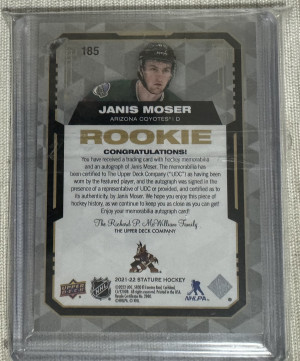 Janis Moser Stature RPA /15 back