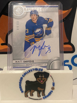 2023-24 SPA Matt Savoie Future Watch Auto 519/999 front