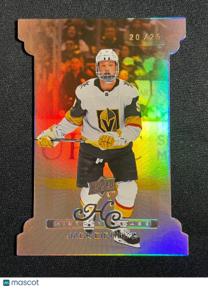 Jack Eichel /25 made History Class Extended Series Die-cut Hockey Card HC-47 front