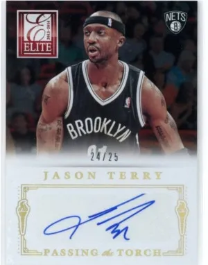 2013-14 Elite Passing The Torch Jason Terry/Klay Thompson 24/25 back