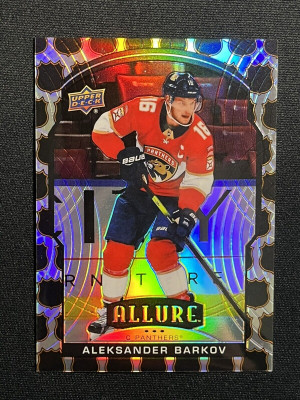 Aleksander Barkov /45 Allure 1945 NHL Shield 2020-21 Hockey Card 5 Panthers back