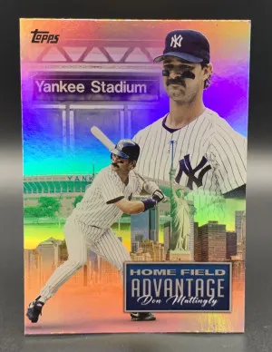 Don Mattingly 2024 Topps Update Home Field Advantage SSP Case Hit - Card# LHA-14.  Free Shipping! front