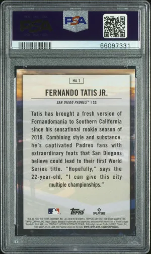 2022 Topps Home Field Advantage Fernando Tatis Jr. Home Field Advantage back