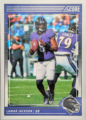 2024 Score #19 Lamar Jackson Baltimore Ravens [958|19] front