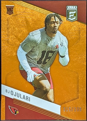 2023 Donruss Elite Orange Parallel #105 BJ Ojulari Arizona Cardinals [1007|105] front