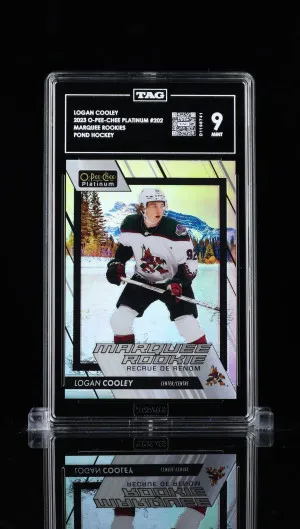 Logan Cooley 23-24 OPC Platinum Pond Hockey SSP front