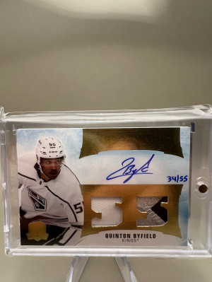 Quinton Byfield Honorable Number Rookie /55 front