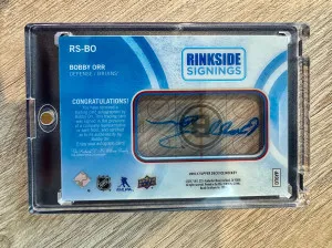 Bobby Orr Rinkside Signings (1:500+ Odds) back