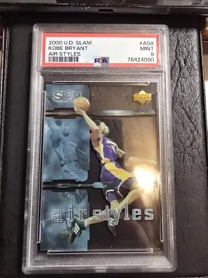 2000 UD Slam Kobe Bryant Air Styles front