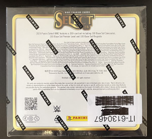 2024 select WWE hobby box back