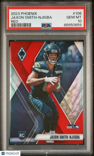 2023 Panini Phoenix Jaxon Smith-Njigba #106 PSA 10 front