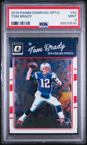 2016 Panini Donruss Optic Tom Brady front