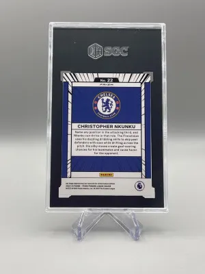 CHRISTOPHER NKUNKU 2023-24 PANINI PRIZM CHELSEA MANGA SGC 10 SSP Case Hit back