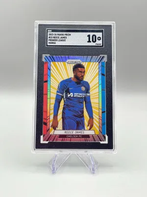 Reece James 2023-24 Prizm EPL Manga Case Hit SSP Chelsea FC SGC 10 front