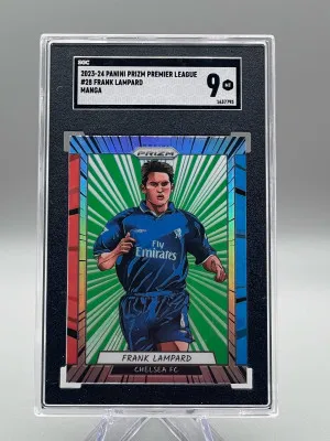 2023-24 Panini Prizm Premier League Frank Lampard Manga SGC Chelsea SSP Case Hit front