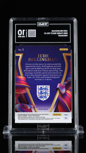 Jude Bellingham 2022 Panini Select Fifa Visionary #1 back