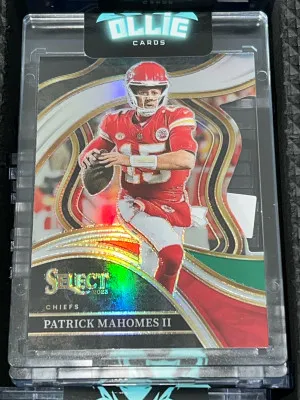 2023 Select Football - Patrick Mahomes II Tri Color Die Cut Club Level - Chiefs front