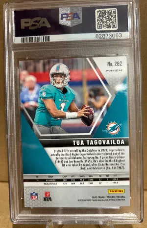Tua Tagovailoa 2020 NFL Debut Green Mosaic back