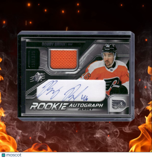 2022-23 Upper Deck SPx Bobby Brink Rookie Auto 150/375 #BB front