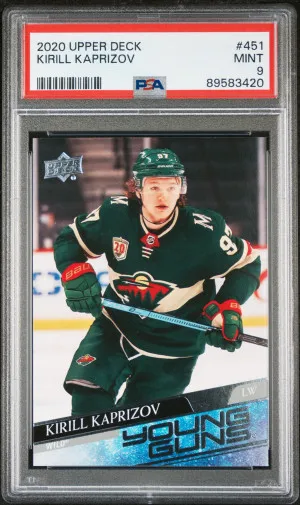 2020 Upper Deck Kirill Kaprizov front