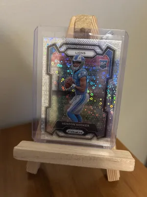 2023 Panini Prizm Hendon Hooker #329 No Huddle Disco front