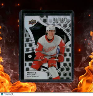 2021-22 Upper Deck Allure Moritz Seider NHL Shield 2005 Rookie #130 front