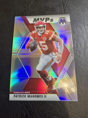 2020 Mosaic Patrick Mahomes Silver Mvp front