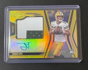 2020 Certified Freshman Fabric RPA /25 Jordan Love front
