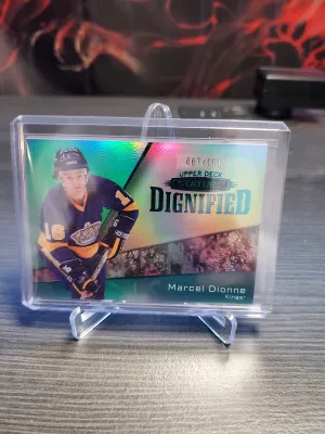 2022-23 Upper Deck Stature - Dignified Green #D-19 Marcel Dionne /150 front