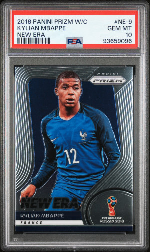 2018 Panini Prizm World Cup New Era Kylian Mbappe New Era front