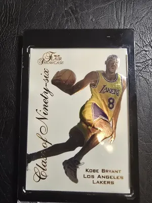 1996 Flair Showcase Kobe Bryant Class Of '96 front