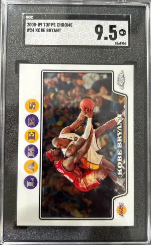 2008-09 Topps Chrome Kobe Bryant front