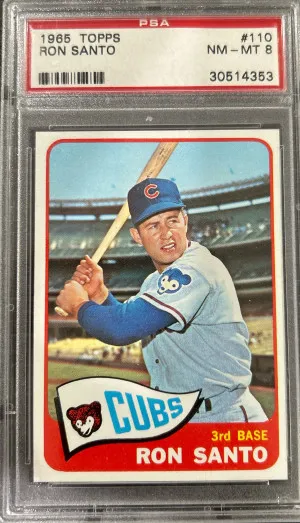 1965 Topps Ron Santo front