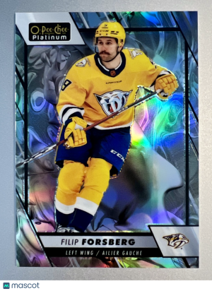 2022-23 O-Pee-Chee Platinum Filip Forsberg front