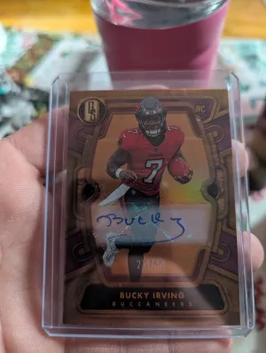 2024 Gold Standard Bucky Irving rookie auto /24 front
