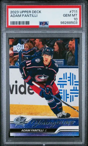 2023 Upper Deck Adam Fantilli front