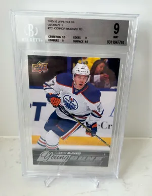 2015-16 Upper Deck Connor McDavid Oversized front