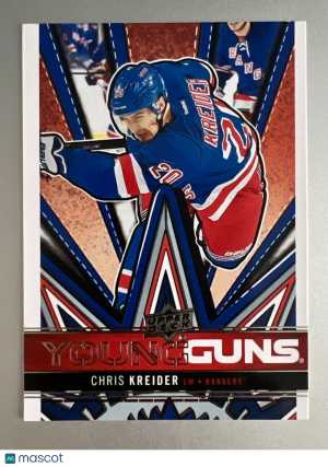 2024-25 Upper Deck Series 1 Chris Kreider front