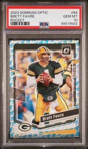 2023 Panini Donruss Optic Brett Favre Rocket front