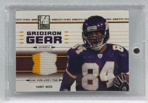 2004 Donruss Gridiron Gear Randy Moss /25 front