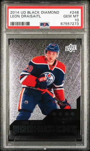 2014 Upper Deck Black Diamond Leon Draisaitl front