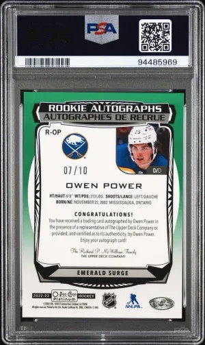 Owen Power Emerald Surge /10 Rc Auto back