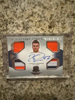 Connor McDavid Signature Unis /35 front