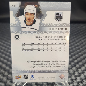 2022-23 The Cup Quinton Byfield #53 /249 back