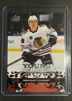 2023-24 Upper Deck Connor Bedard Retro Young Guns front