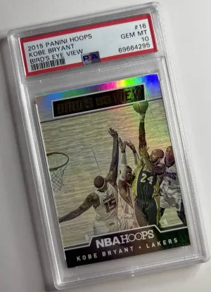2015 Panini Hoops Bird's Eye View Kobe Bryant Bird's Eye View front