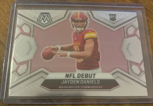 🏈2024 Panini Mosaic - NFL Debut #272 Jayden Daniels (RC) front