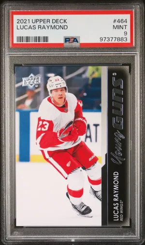 2021-2022 Upper Deck Lucas Raymond front