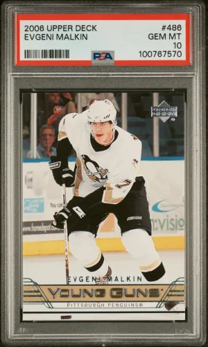 2006 Upper Deck Evgeni Malkin front