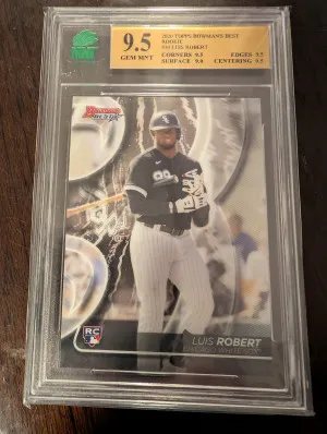 Luis Robert rookie back